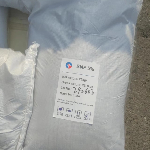 SNF:PNS: FDN; NSF: Sodium Naphthalene Sulfonate; Dispersant NNO:Concrete Superplasticizer,