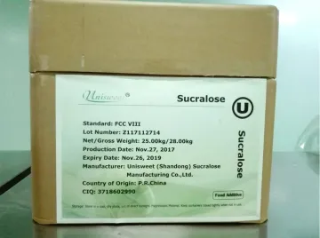 Sweetener Sucralose/Trichlorosucrose/TGS/4, 1', 6 '- Sucralose