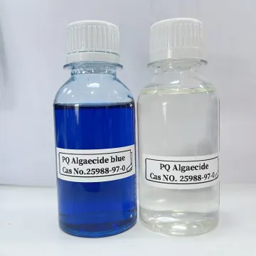 Swimming pool bactericidal and algicidal agent, poly quaternary ammonium salt