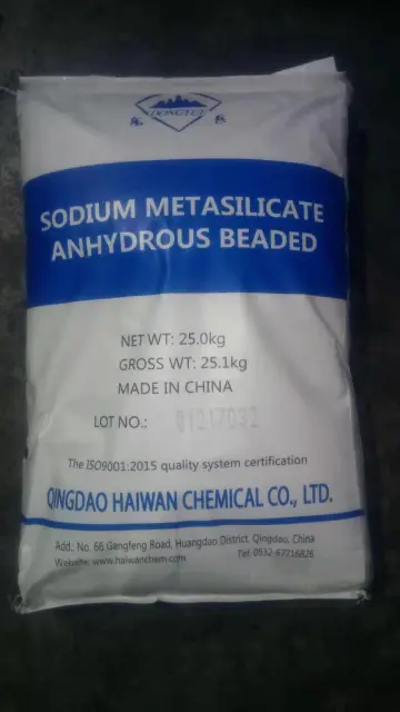 Sodium Metasilicate Anhydrous Beaded