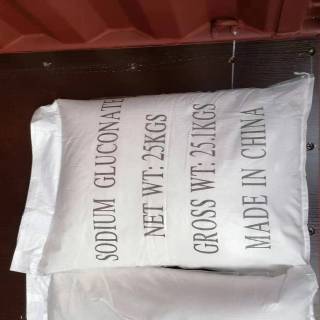 Sodium gluconate set retarder