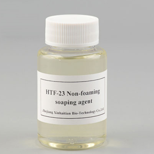 Non-foaming soaping agent HTF-23