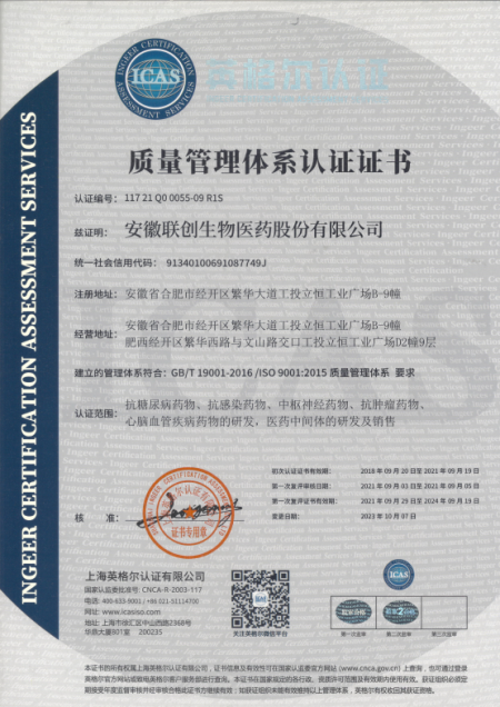 ISO9001(Chinese)