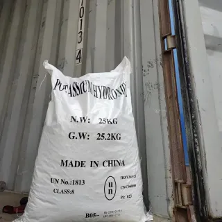 Potassium Hydroxide Flakes CAS 1310-58-3